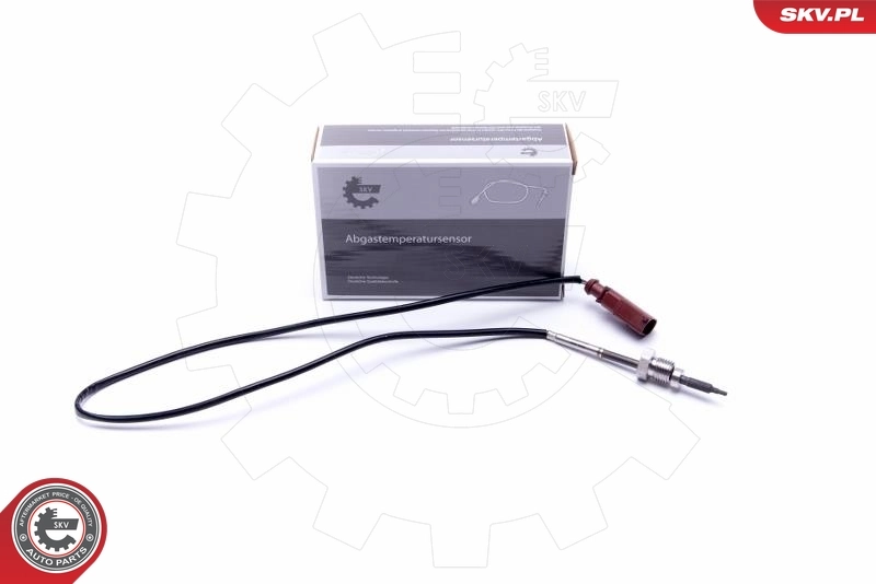 Sensor, exhaust gas temperature